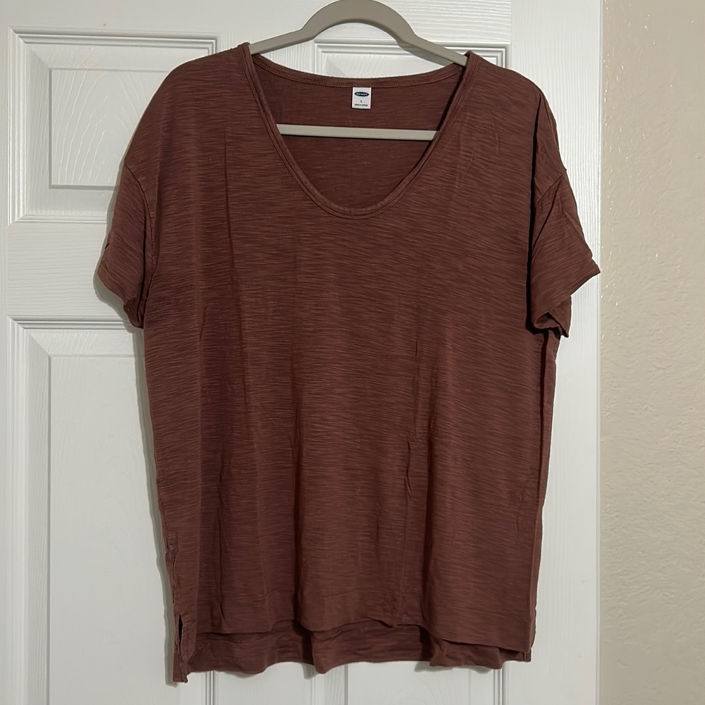 Old Navy Women’s Mauve Flowy Lounge Blouse Size Large